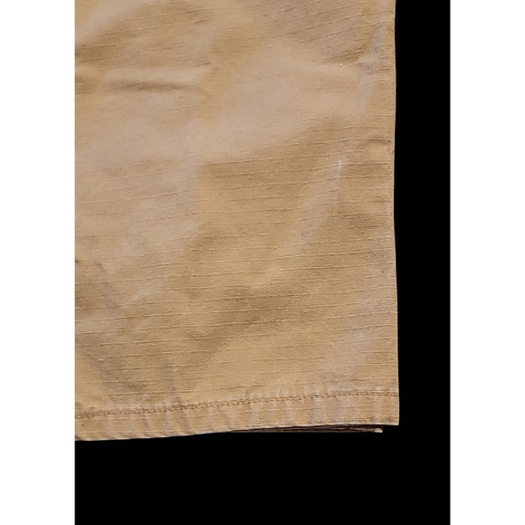 Wrangler Ripstop DOUBLE KNEE Workwear Cargo Pants 38x30 Tan Utility Carpenter - Picture 6 of 16